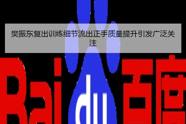 樊振东复出训练细节流出正手质量提升引发广泛关注
